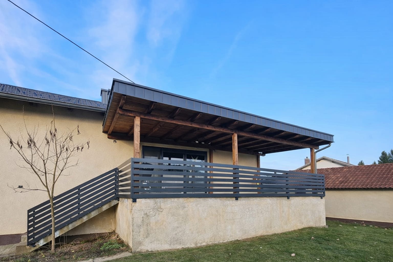 ZE-STEEL metalna nadstrešnica 8